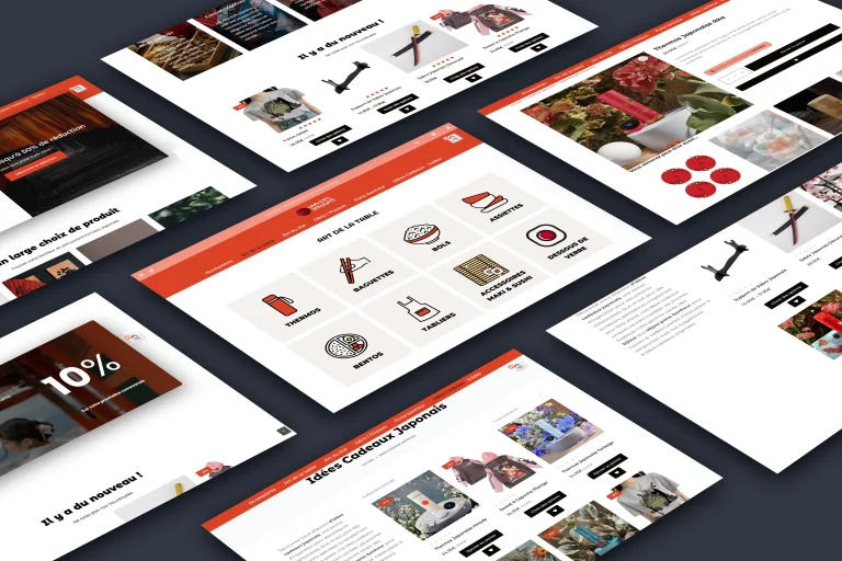 mockup univers japonais